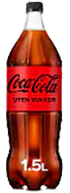 Cola cola zero 1,5L